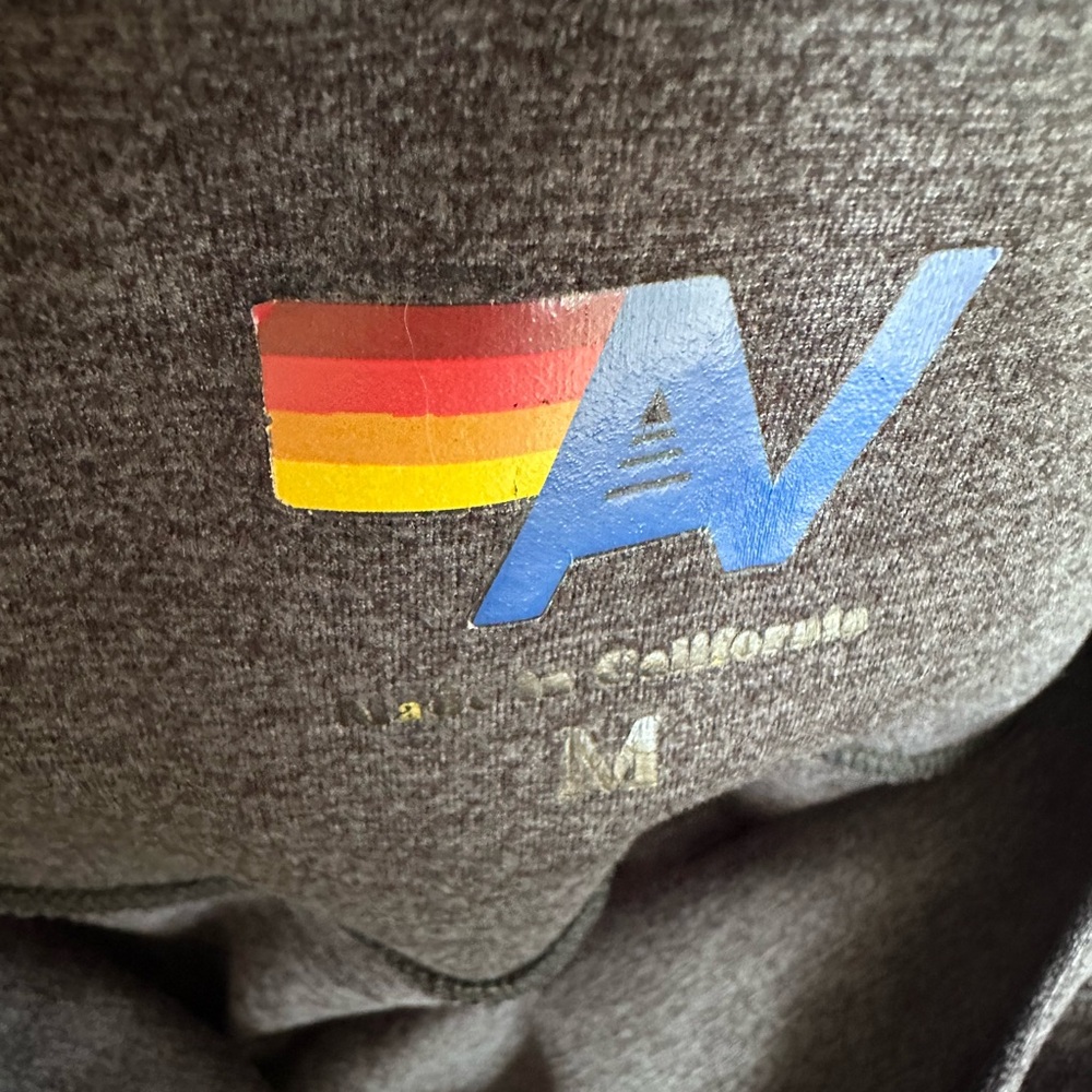 Aviator Nation Charcoal Leggings with Vibrant Lightning Bolt - Picture 6 of 6